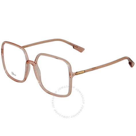 Dior Square Ladies Eyeglasses SOSTELLAIREO1 035J 57